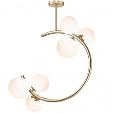 Φωτιστικό Κρεμαστό 6xG9 230V σε Χρυσαφί MOLECULE 003064-026364